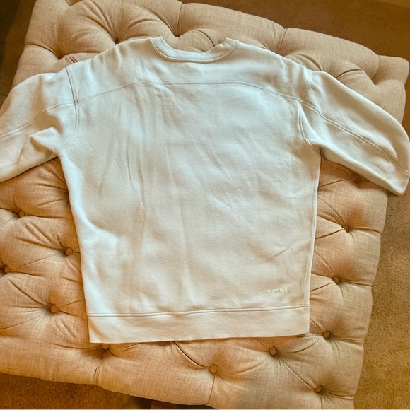 Perfectly Oversized Crew Graphic sweatshirt in sheer blue - Picture 6 of 8